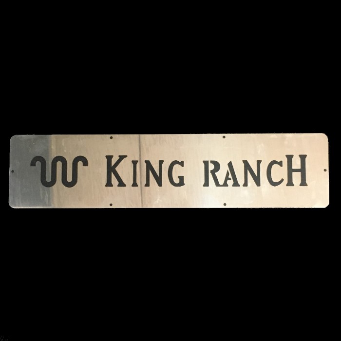 Plaques - Gravure KING RANCH
