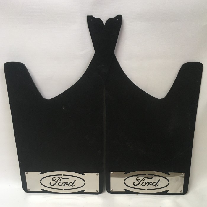 Garde-boue avec plaque en acier inoxydable - Logo Ford Appalaches